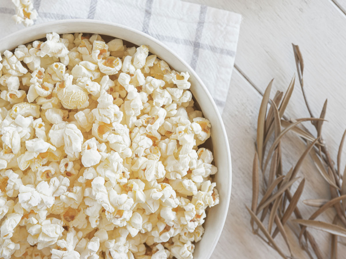 Rosemary and garlic popcorn