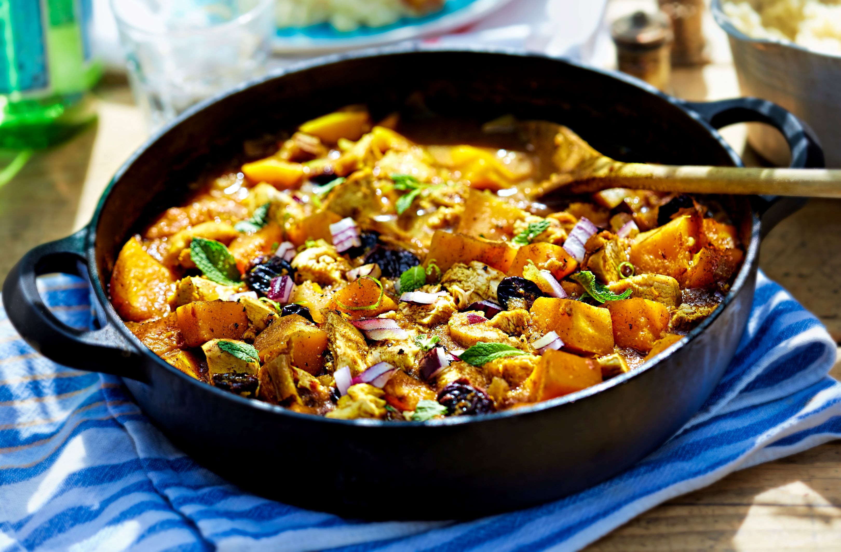 Butternut squash tagine
