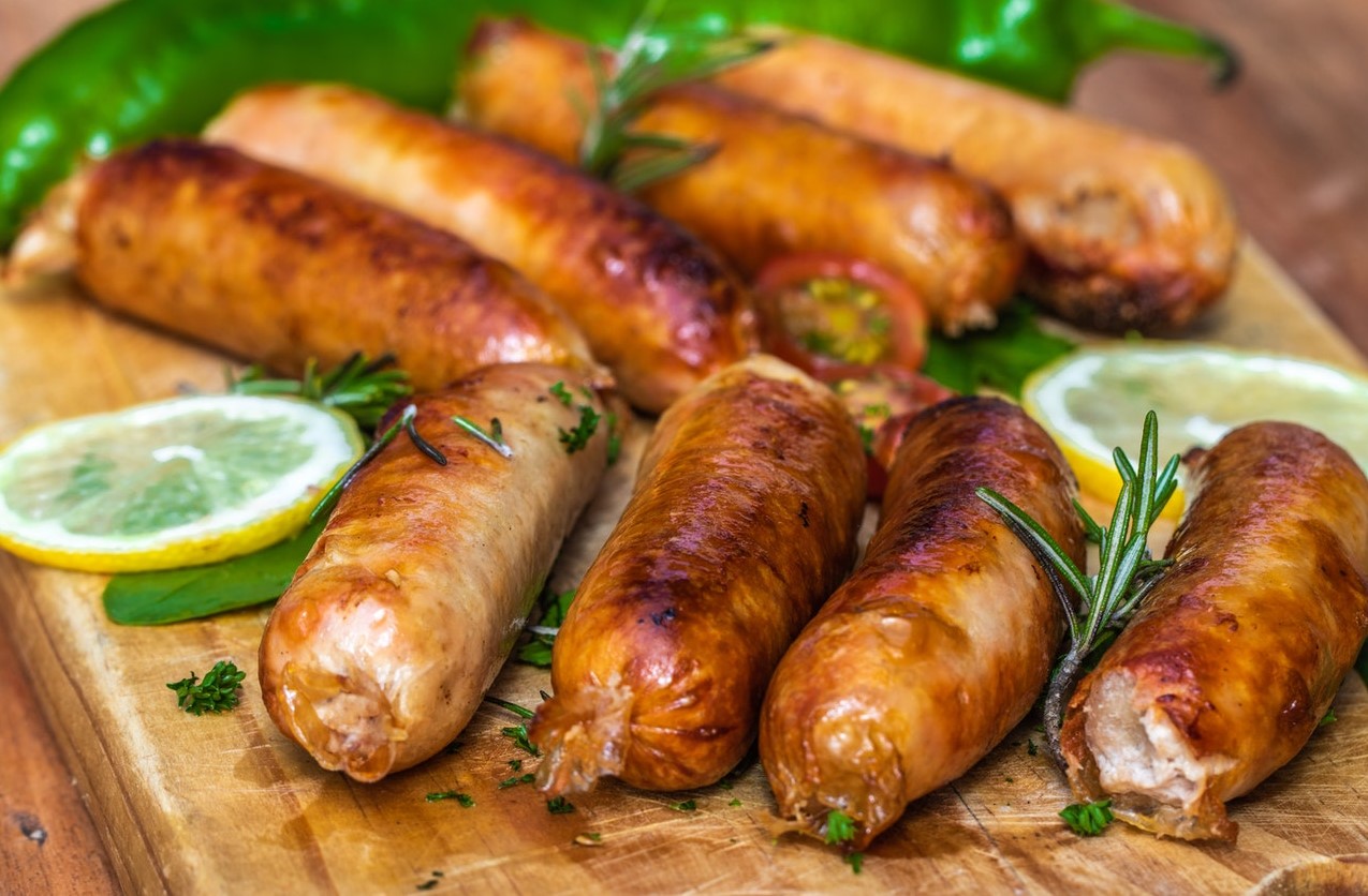 Sausages with Polenta and Gremolata