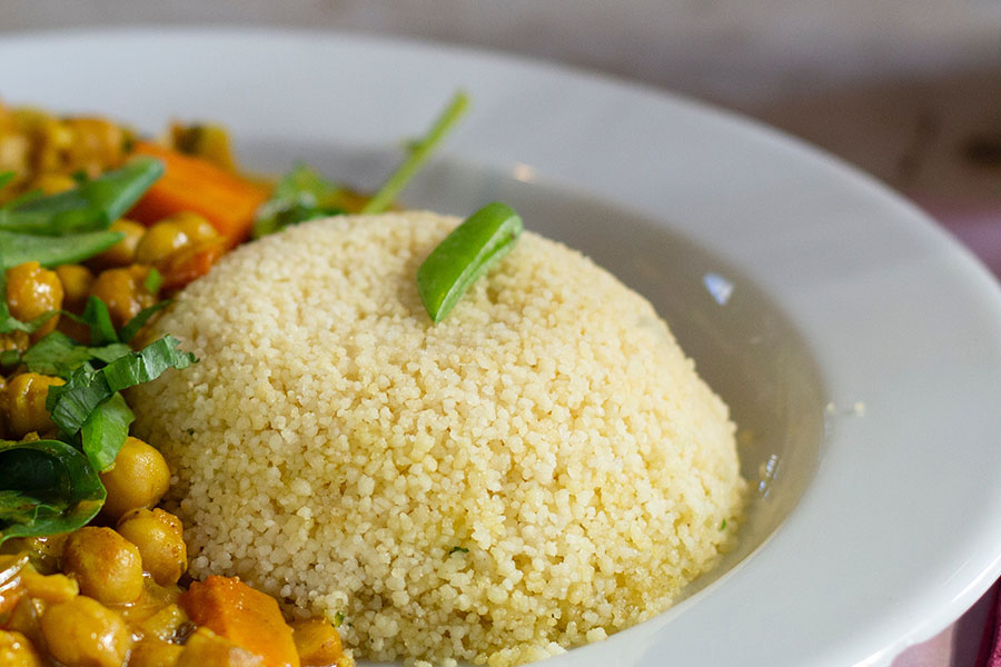 Lemon couscous