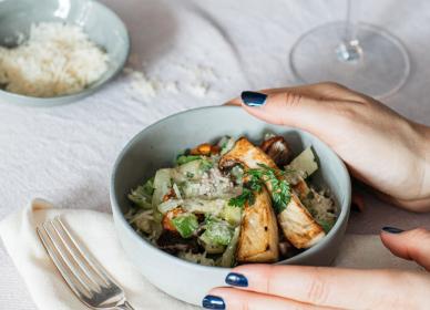 Fennel and mushroom recipe
