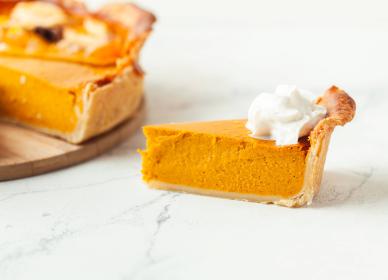 Pumpkin cheesecake