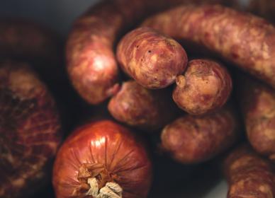 Pork and Chorizo sausage image from Aldwyn's at Ellerslie