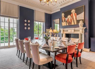 Private dining room at Kempton's