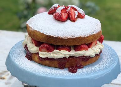Victoria sponge cake