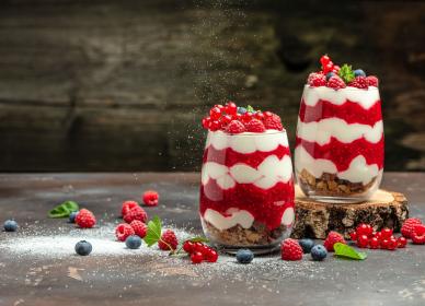 Scottish Cranachan special menu
