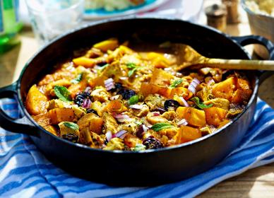 Butternut squash tagine