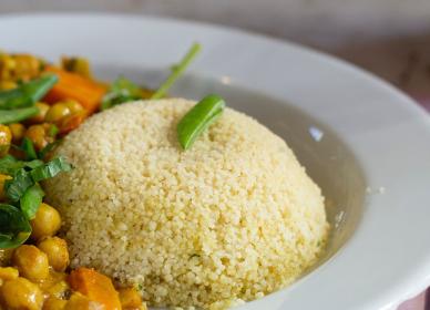 Lemon couscous