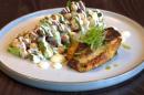 Marinated tandoori chicken, served with potato, cucumber & chickpea salad, tangy mint & onion chutney, and yogurt dressing