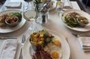 A selection of dishes from the grill - Summer menu 2026