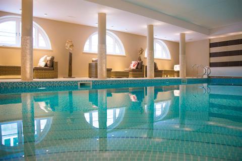 Swimming pool at Mote House