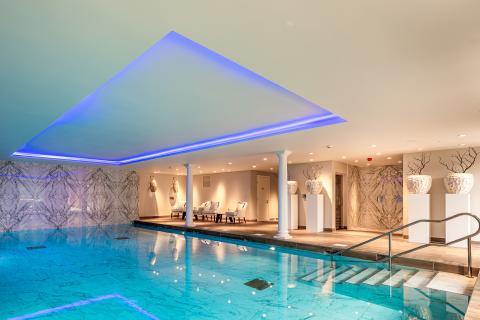 Swimming pool at Stanbridge Earls