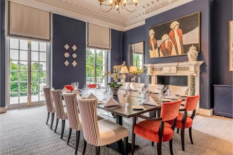 Private dining room at Kempton's