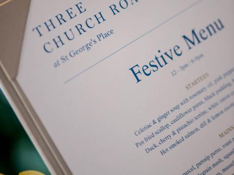 Festive Menu