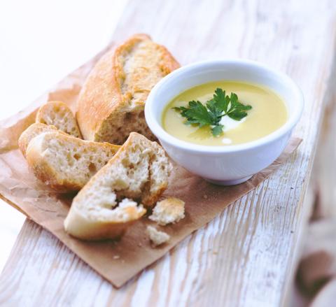 Leek soup