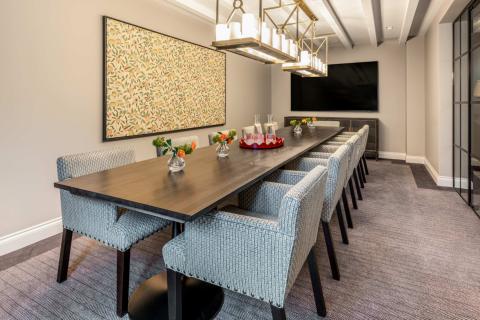 Private dining  room at Aston's Restaurant